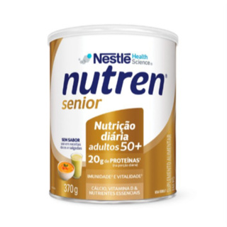 Nutren Senior Suplemento Alimentar Sem Sabor Nestlé 370g em Oferta na Shopee