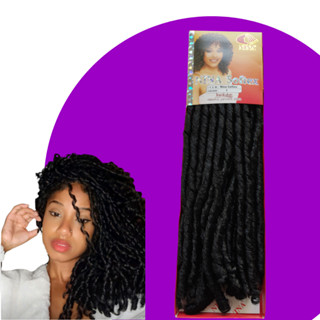 Cabelo Nina Soft Dread Cherey Fibra Sintética 70g Crochet Braid em Oferta na Shopee