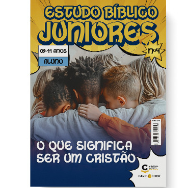 Revista EBD N04 Juniores (09 A 11 anos) - O que Significa ser um Cristão  ALUNO em Oferta na Shopee