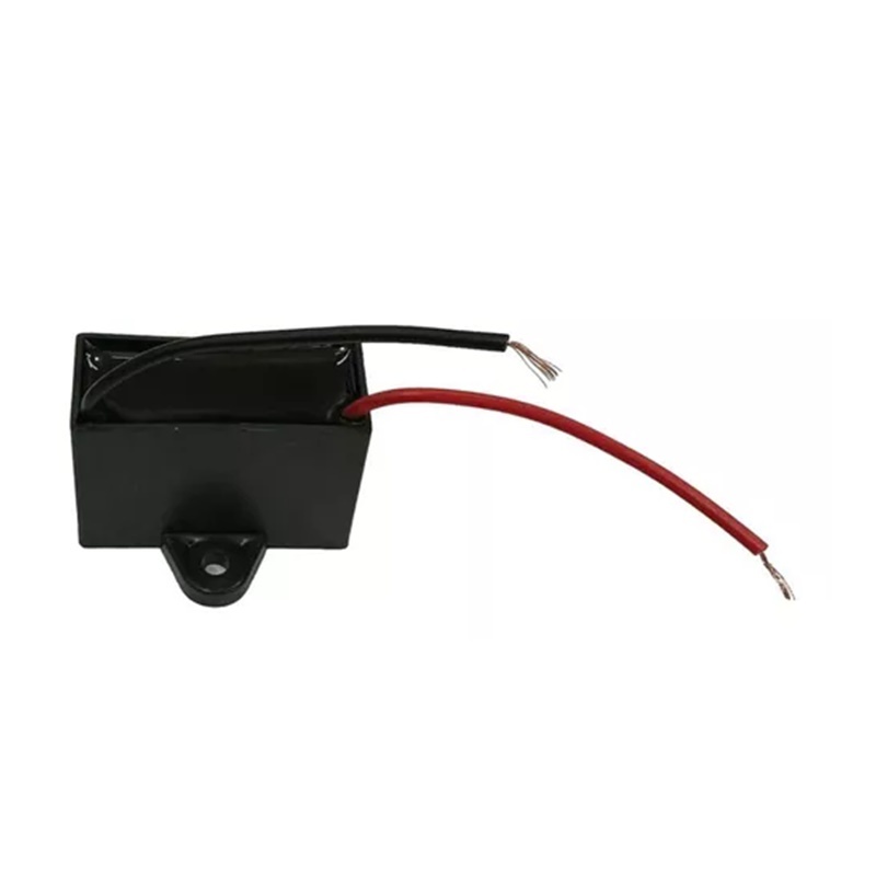Capacitor de Partida 2uF x 450VAC / CBB61 Com Fio - Quadrado