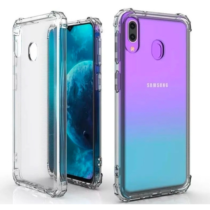 Capinha Transparente Anti Impacto TPU Case Para Samsung Galaxy A01 A11 A10 A20 A30 A31 A51 A71 A02 A12 A22 A32 4G A52….