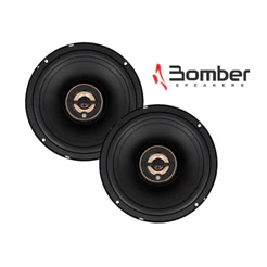Par Alto Falante Triaxial 6 Pol Bomber Beat 160W Rms 4 Ohms