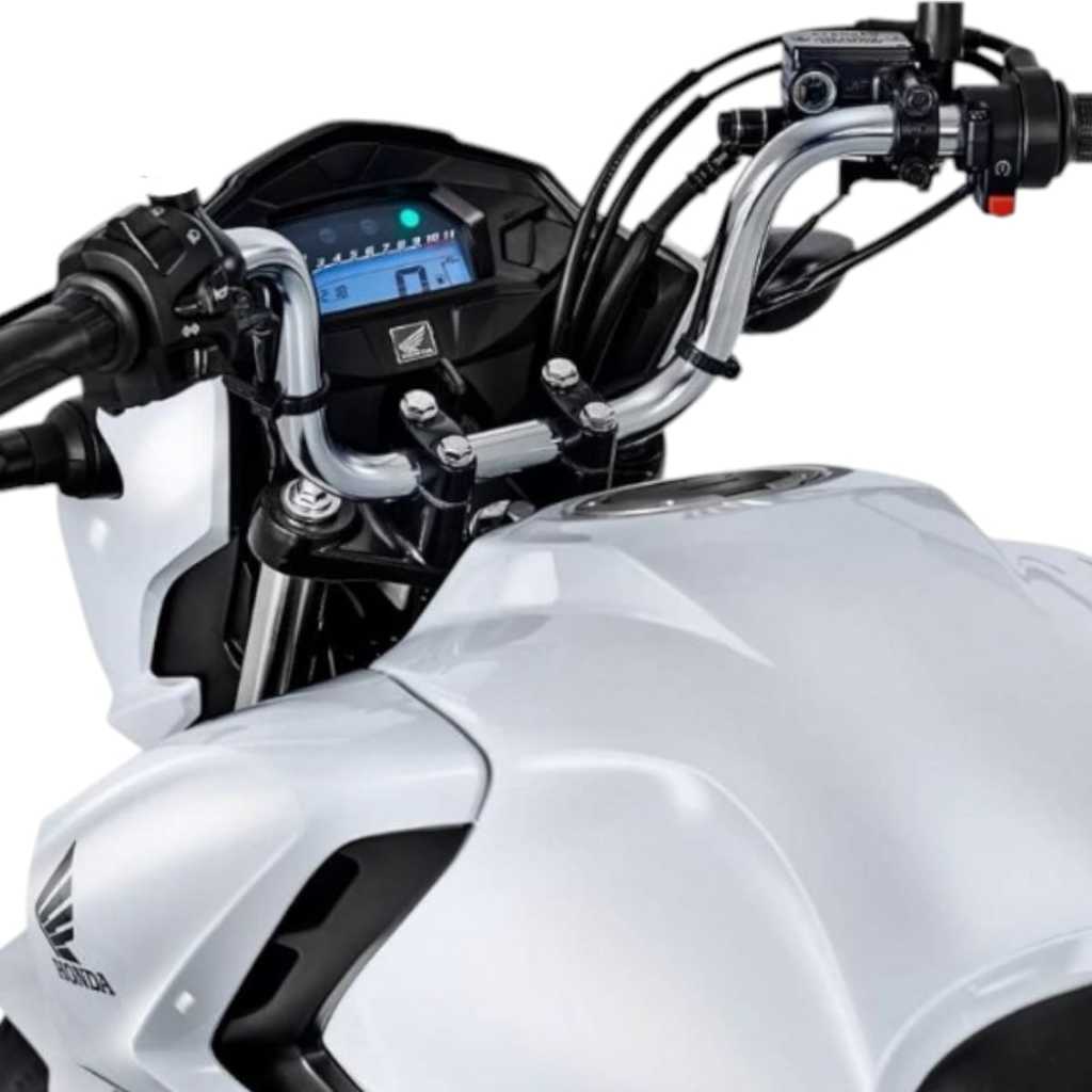 Guidão Reforçado Modelo Cargo 160 Titan Fan 150 160 Start Com Furo — imagem 2 de 2