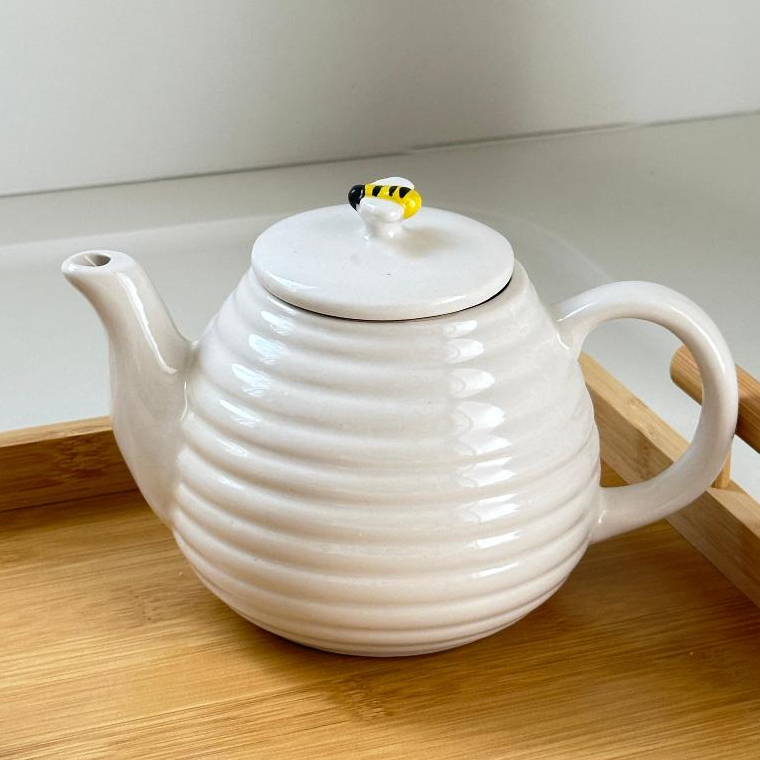 Bule de Porcelana Bee 600ml - Hauskraft