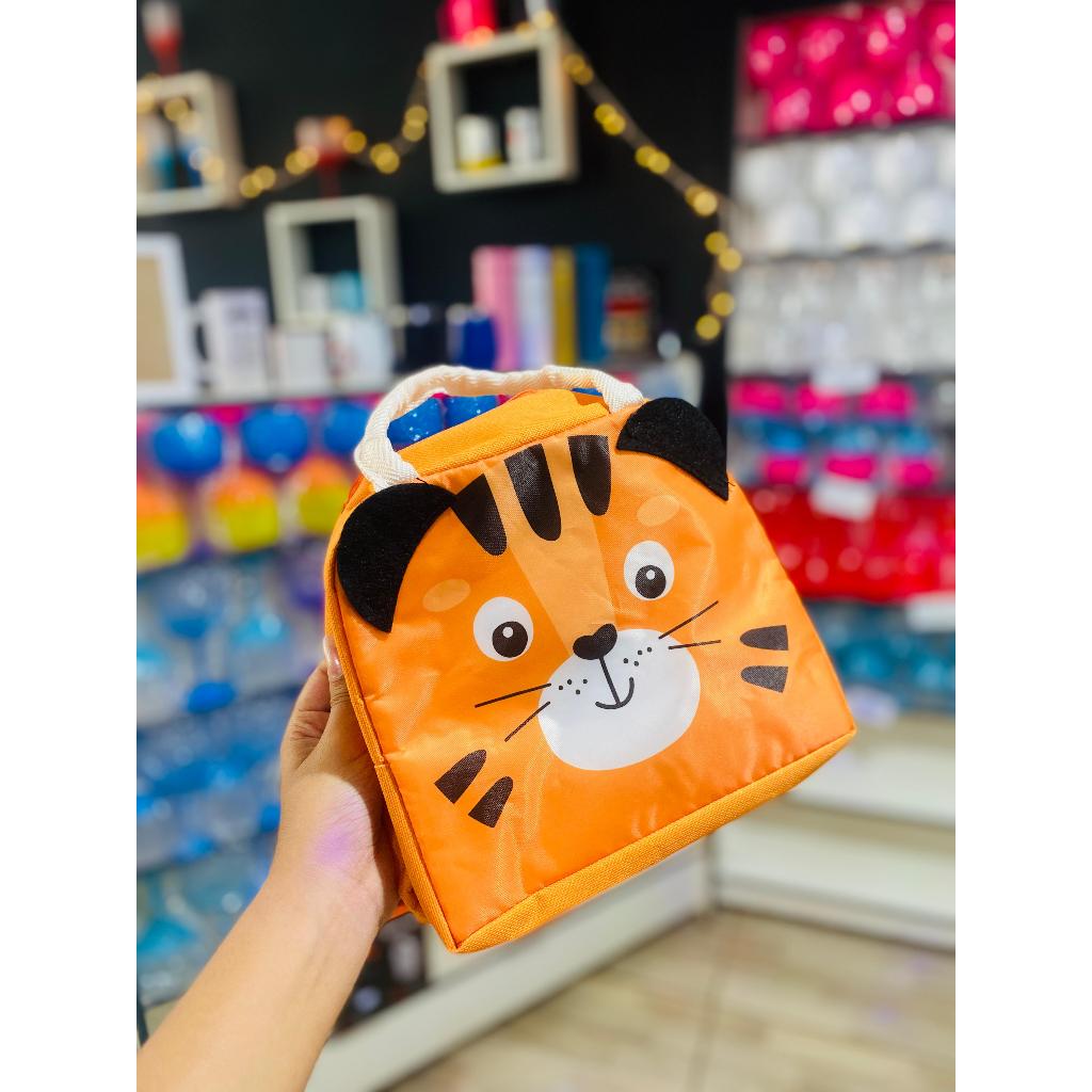 BOLSA/ LANCHEIRA TÉRMICA INFANTIL - ESTAMPA ANIMAIS