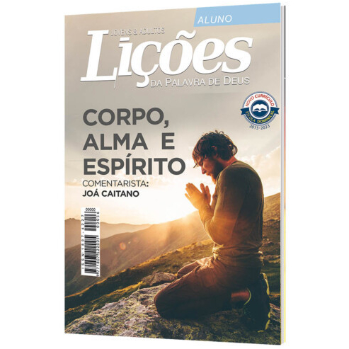 Revista EBD Nº 60 Lições da Palavra de Deus - Corpo, Alma e Espírito - ALUNO