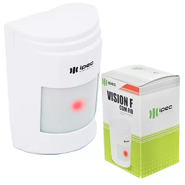 Sensor De Alarme Com Fio Até 12 Metros Vision F