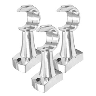 Suporte Para Varão Simples Kit 3 Peças - 28 mm em Oferta na Shopee