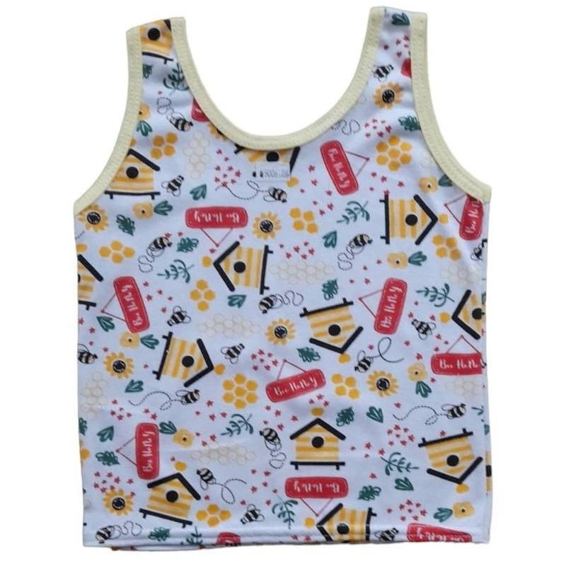 camiseta regata para bebê kit com 5 peças — imagem 2 de 2