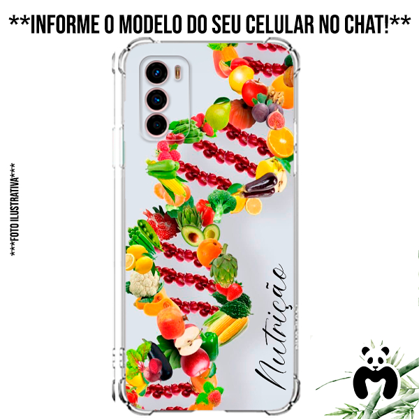 Capa Case Personalizada Celular Profissão Nutrição Nutrologa Faculdade Curso Médica Nutricionista