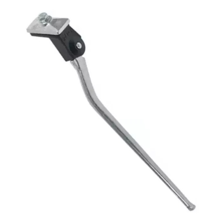 Descanso de Alumínio Fixo Reto Preto Com Polido para bike 24 e 26 em Oferta na Shopee