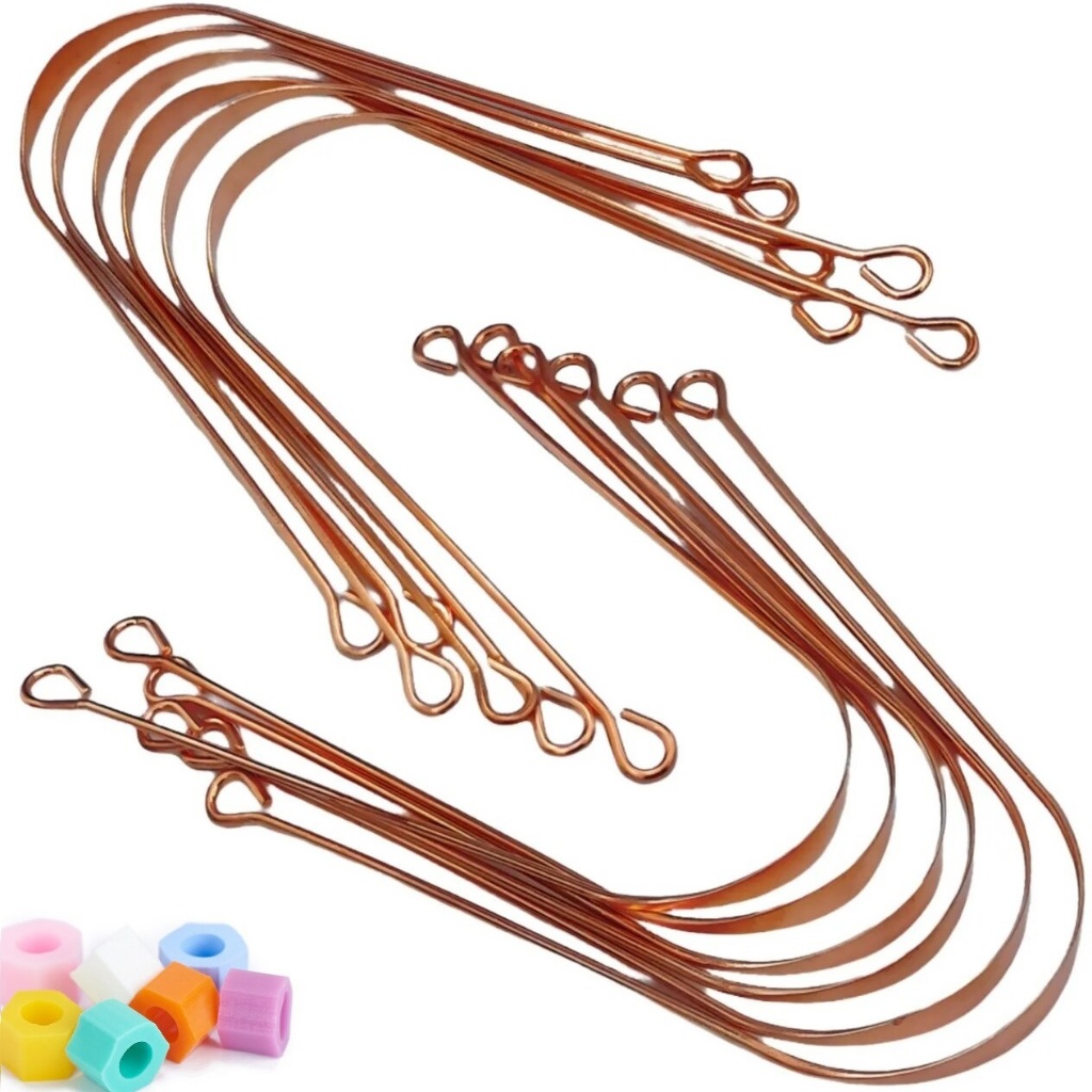 Kit Limpador De Lingua Raspador Cobre Ayurveda Atacado 12un em Oferta na Shopee