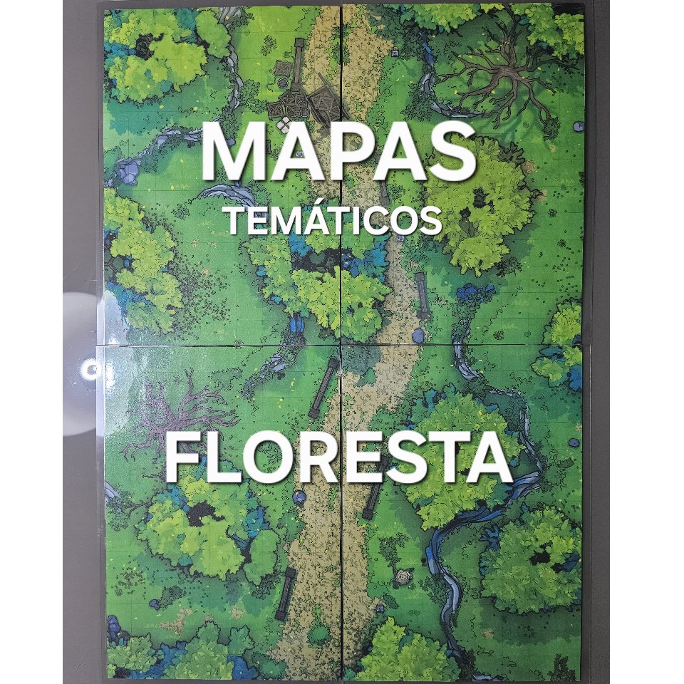 Mapa de Floresta Rpg: Onde Comprar | BuscaProdutos