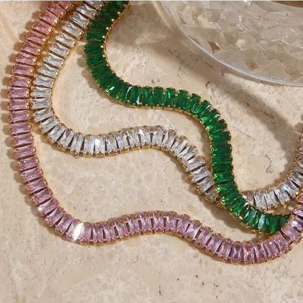 CHOCKER RAFAS DE ZIRCONIA ( ESCOLHA COR) em Oferta na Shopee