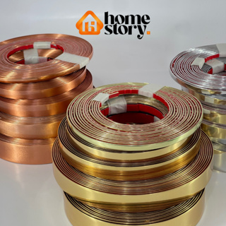 Fita metalizada de pvc para decoração 10 metros com autocolante em Oferta na Shopee