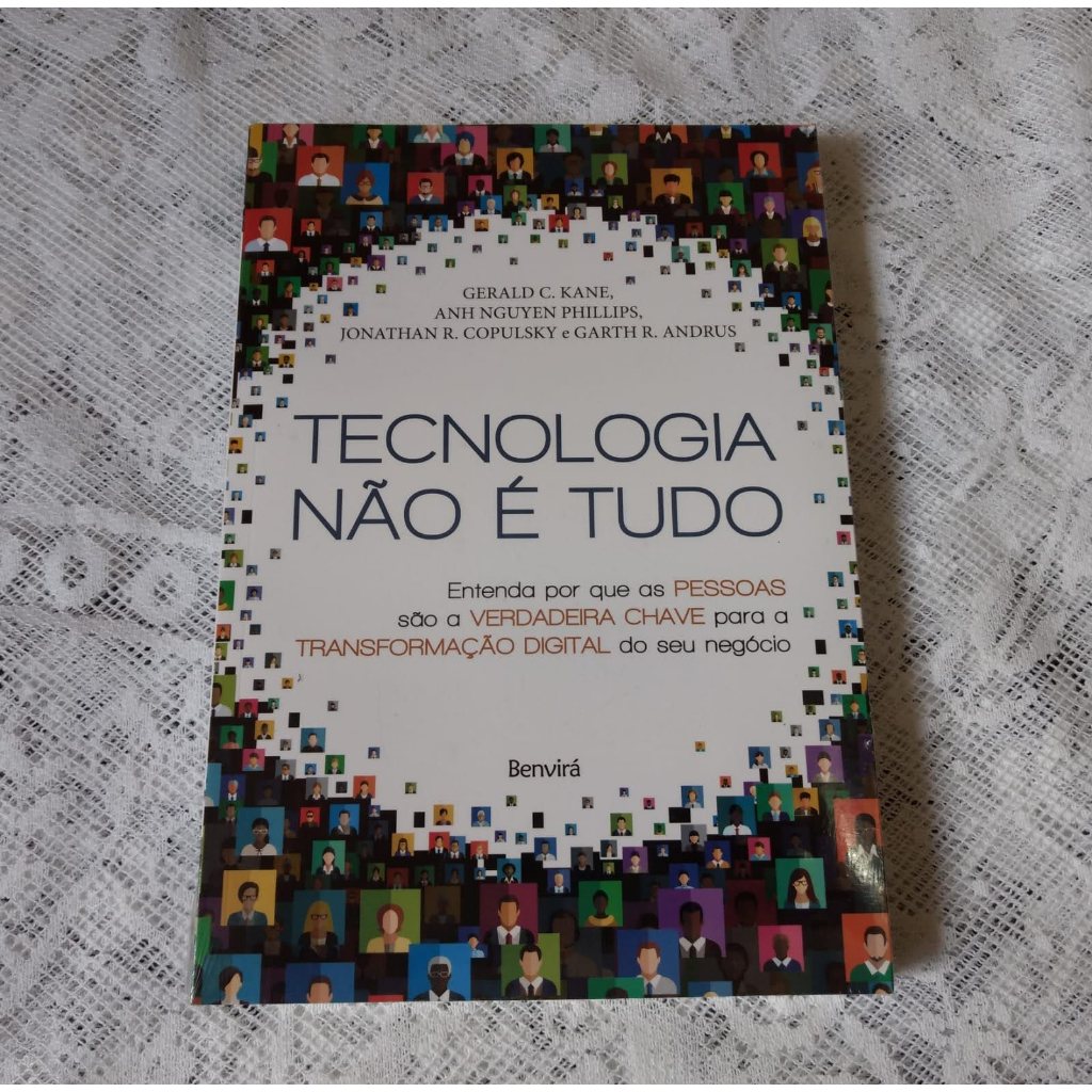 livro Tecnologia não é tudo novo brochura bazar brechó sebo garimpo desapego literário Literária