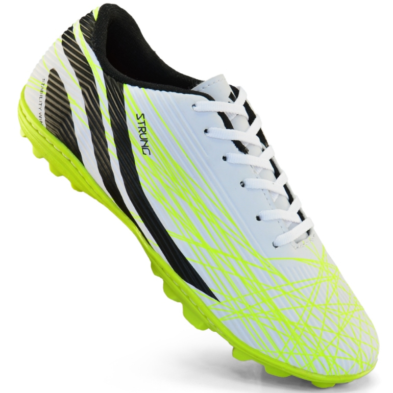 Chuteira de Futebol Chuteira de Society Chuteira de Campo Sintético Costurada Reforçada em Oferta na Shopee