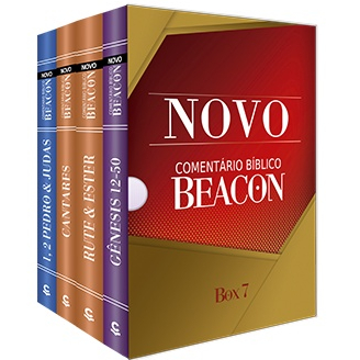 Comentário Bíblico Beacon-Box7:Estudo Profundo de 1e 2 Pedro,Judas, Gênesis, Rute Ester e Cantares com Clareza Teológica