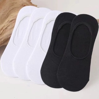 KIT 3-12 PAR Meias básicas para todos os jogos meias esportivas respiráveis de silicone antiderrapantes invisíveis 35-40