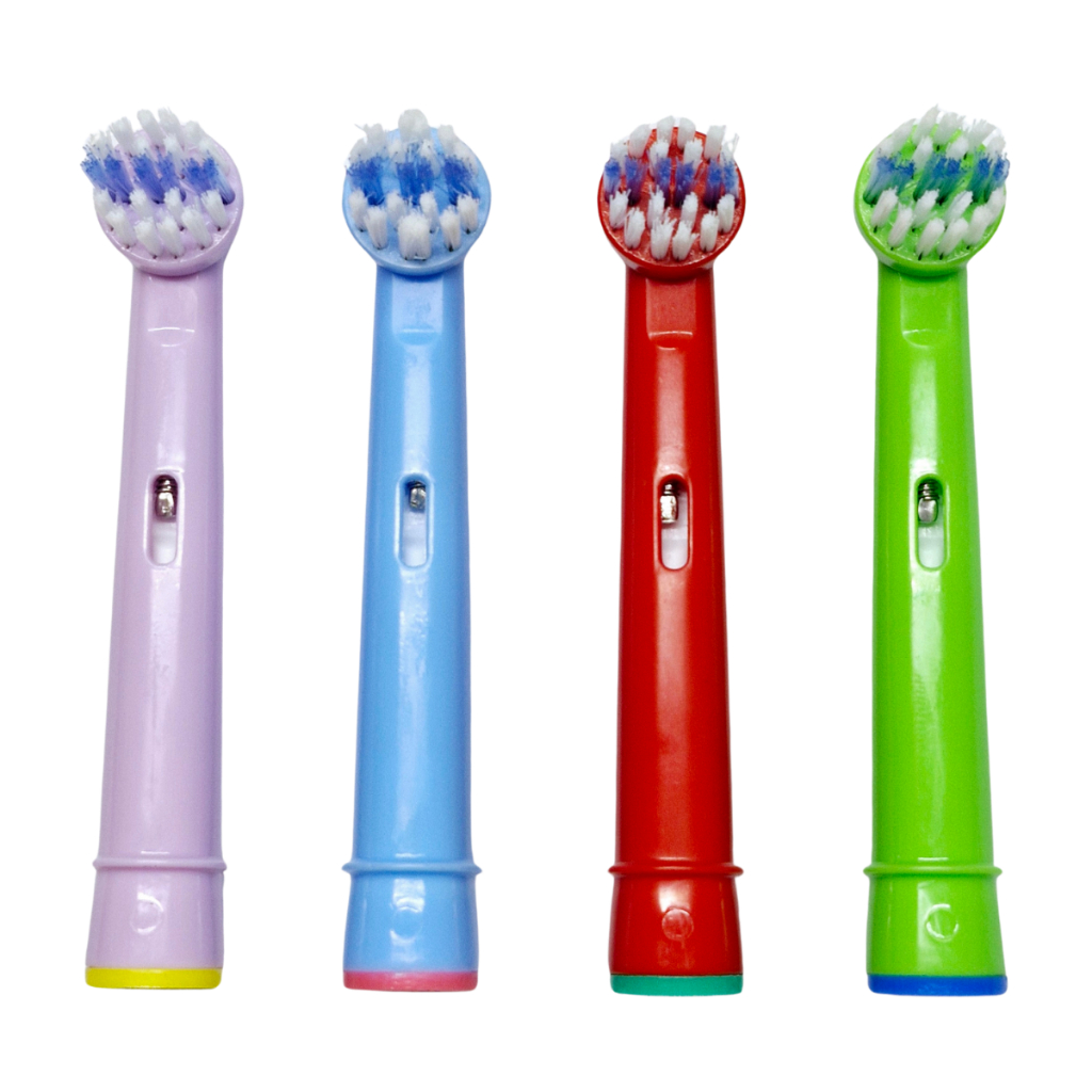 Refil Compativel Com Oral B Braun Escovas Eletricas Giratorias Kit 4 Peças Profissional