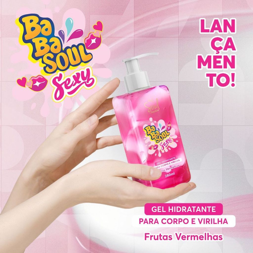 CREME HIDRATANTE DE VIRILHA BABASOUL FRUTAS VERMELHAS SOUL em Oferta na Shopee