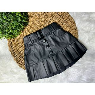 Saia Corino Fake Infantil Plissada  02 a0 10 Anos Novidade em Oferta na Shopee