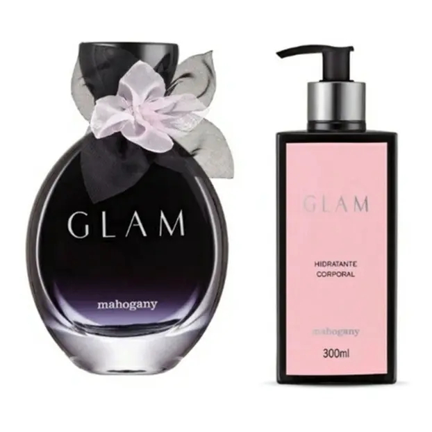 Kit Glam Mahogany Perfume 100ml + Hidratante 300ml