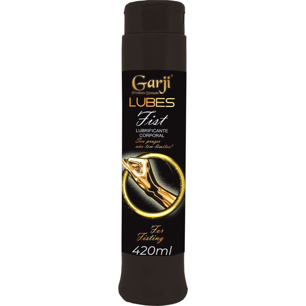 Lubrificante Anal à Base D' Água Com Bico Dosador Lubes Fist 420ml