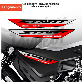 Kit Adesivos/Faixas CG Start 160 2018 à 2025 - Mod Titan em Oferta na Shopee