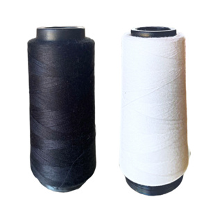 Linha de Costura 120 Reta de 2.000 Jardas, Cor Branco, Preto e Colorido em Oferta na Shopee