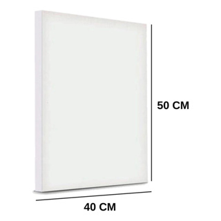 Tela Para Pintura 50 x 40 - 1 Unidade Qualidade Premium Escolar Artístico Profissional em Oferta na Shopee