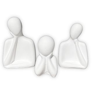 Família Moderna em Gesso Cru em Oferta na Shopee