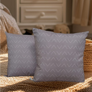Kit 2 Capas de Almofadas Decorativas em Suede Estampado 45x45cm em Oferta na Shopee