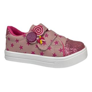 Tenis  Infantil  Menina Estilosa Estrela 20 Ao 34 em Oferta na Shopee