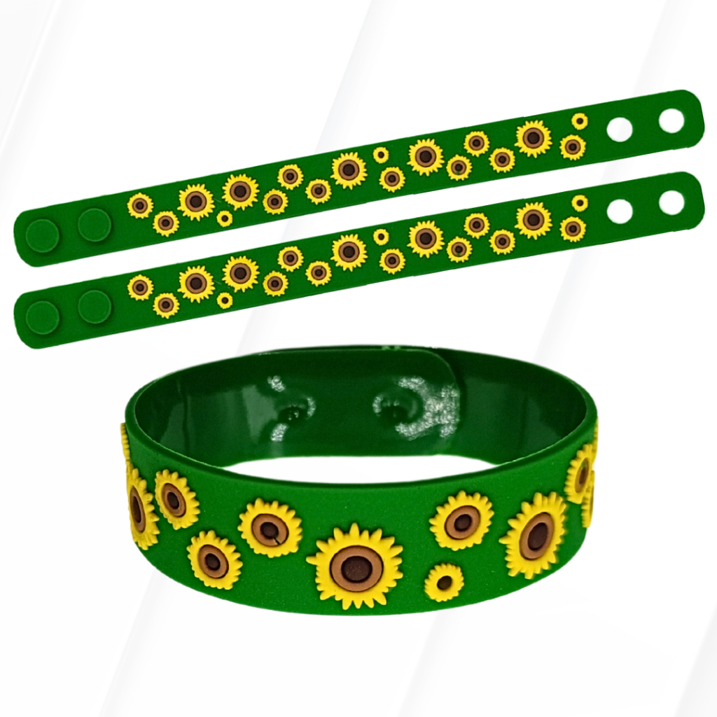 Pulseira Girassol de Identificação Deficiências Ocultas Pulseira Infantil Girassol em Oferta na Shopee