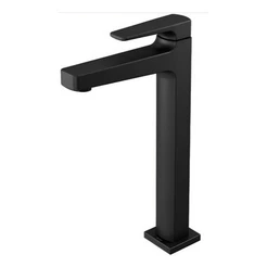 Torneira Docol Lift Banheiro Mesa Bica Alta Ônix Preto Fosco 008720CE