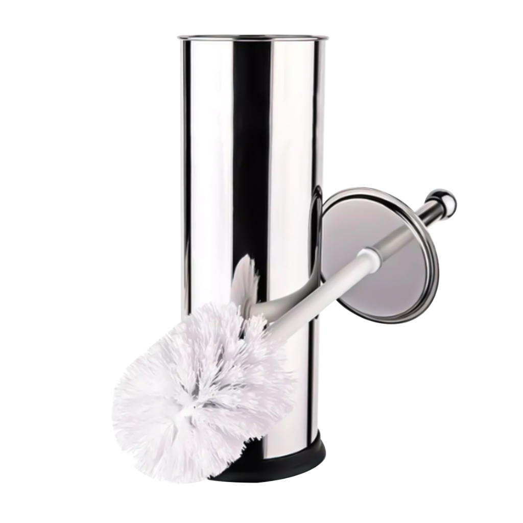 Escova Sanitaria De Limpar Vaso Sanitário Privada Banheiro Aço Inox