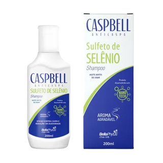 CASPBELL SHAMPOO  200ML BELLAPHYTUS - sulfeto de selenio em Oferta na Shopee