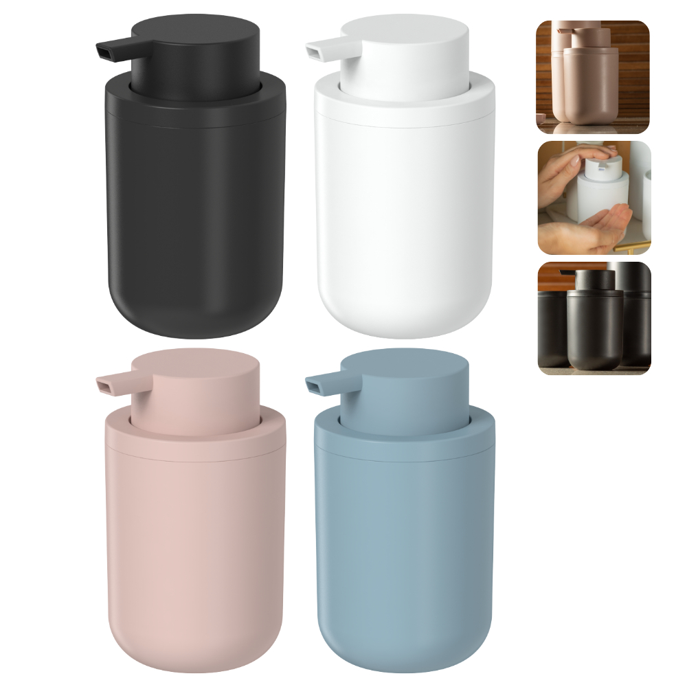 Porta Sabonete Liquido Pump Banheiro Lavabo Pia Bold 300ml Ou - Home & Living
