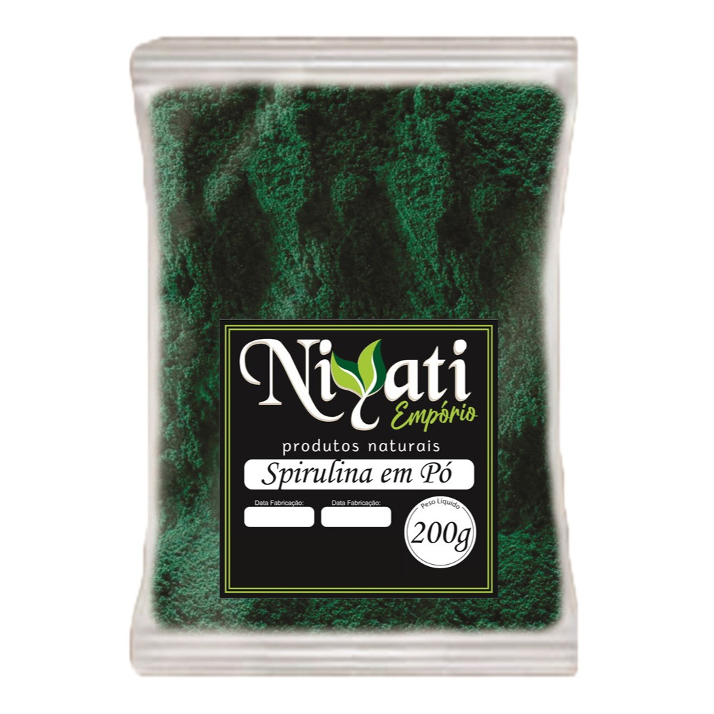 Spirulina em Pó  Pura Premium - 200g