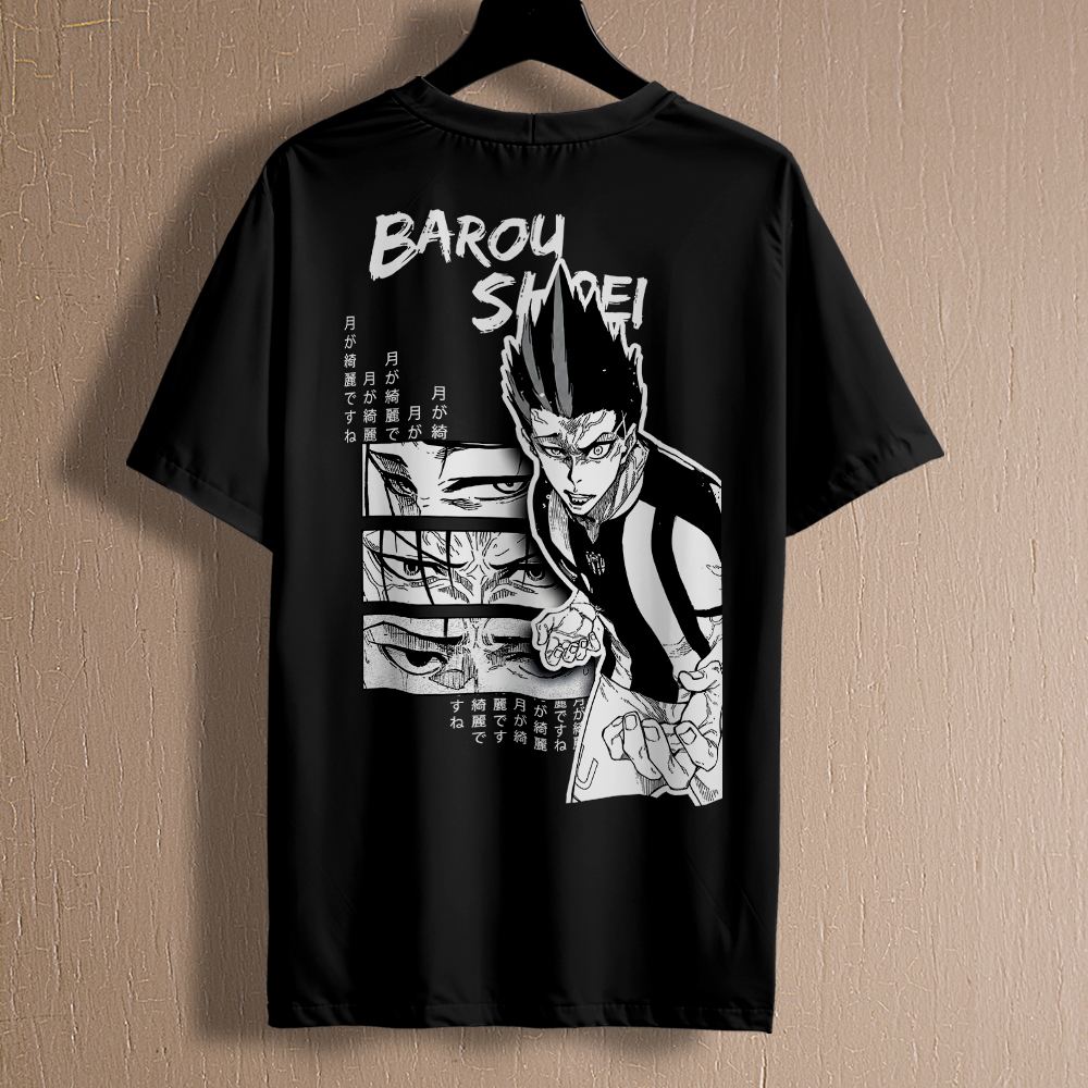 Camisa Camiseta Algodão Blue Lock Barou Shoei Futball Série REF 2523 Home Custom em Oferta na Shopee