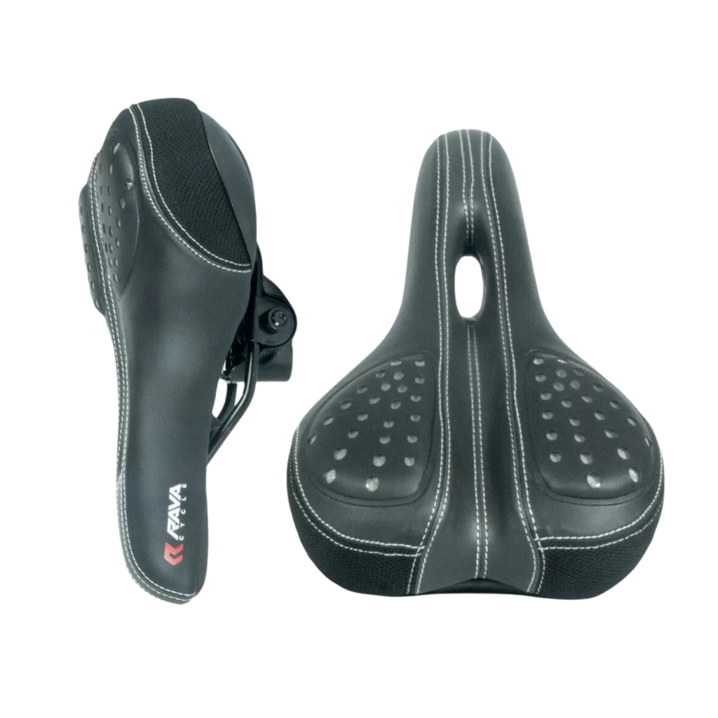 Banco Selim Tsw Mtb Preto Marte C/ Gel Bike Anti-prostático