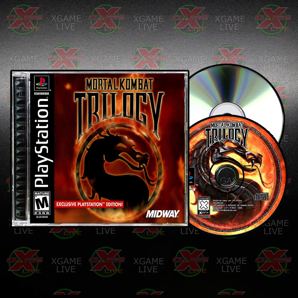 Mortal Kombat Trilogy - Repro Ps1 / Play 1 By XGAMELIVE