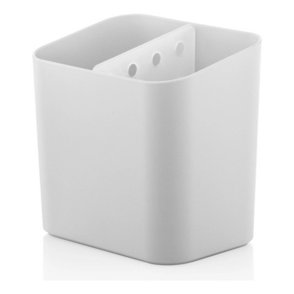 Organizador de escorredor, escorredor de talheres, talheres, ou, cor: branco