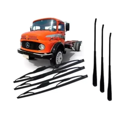 Kit Braço+ Palheta Limpador Parabrisa Mb 1113/1313/1513/2213