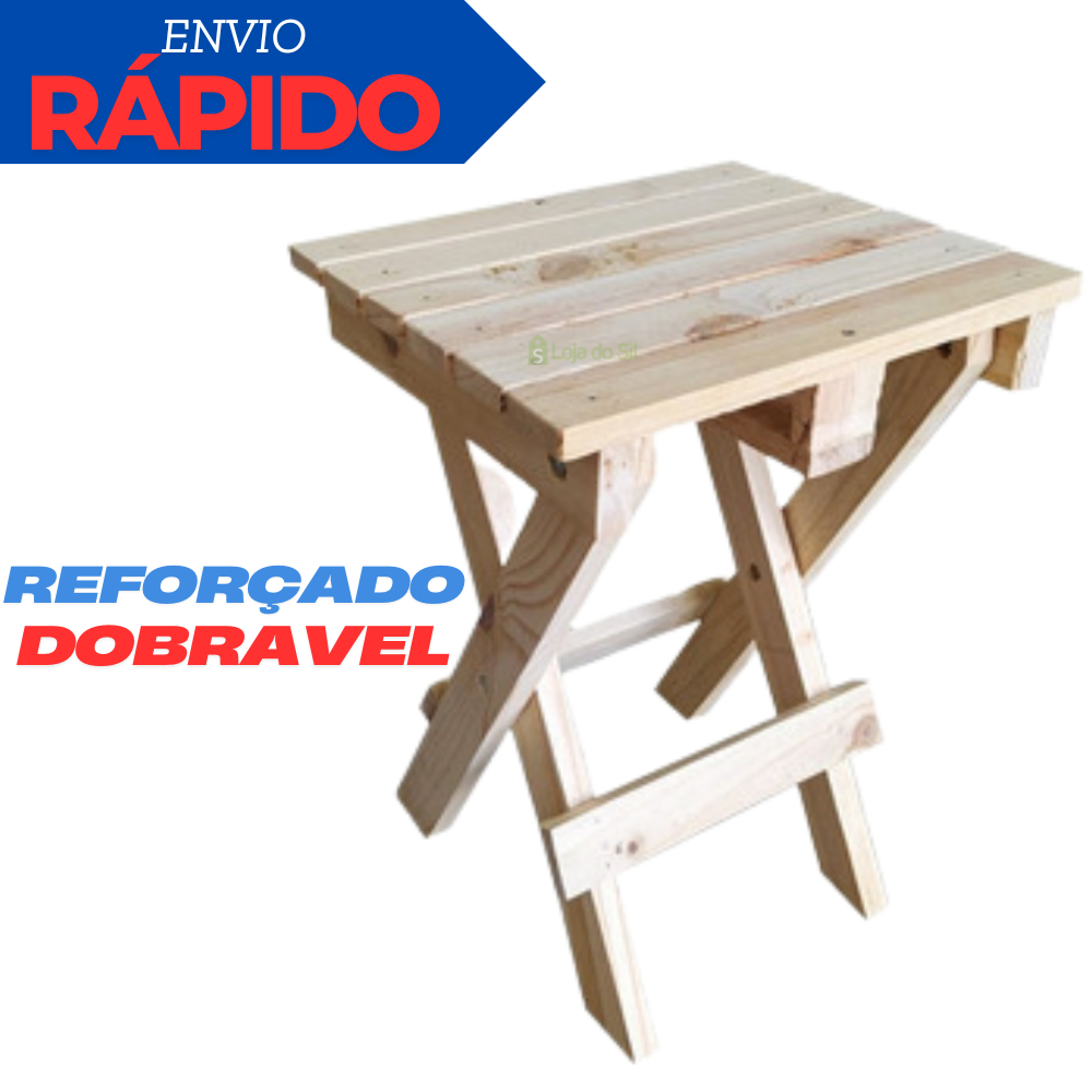 Banco de Madeira 45 Cm na Black Friday 2025 | BuscaProdutos