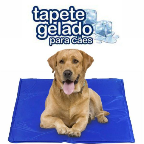 Tapete Gelado, Refrescante Pet Cachorro Cães Gatos - Gelado