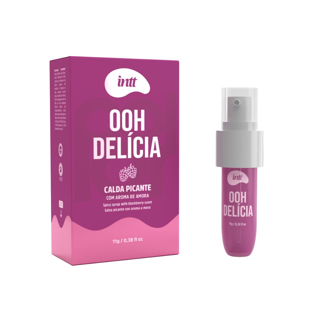 Ooh Delícia Calda Picante Gel Lubrificante Comestivel Intt em Oferta na Shopee
