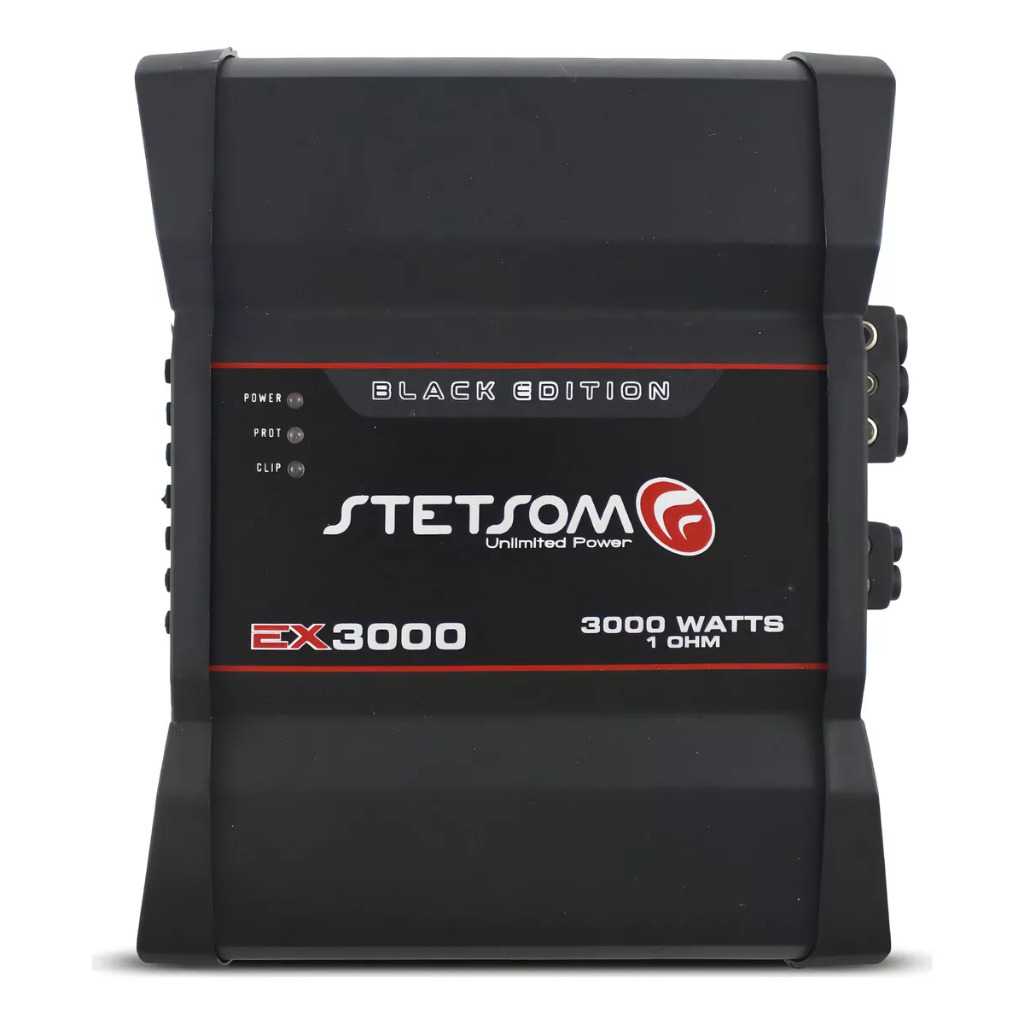 Módulo Amplificador Stetsom Ex3000 Black 3000wrms 1 Ohms