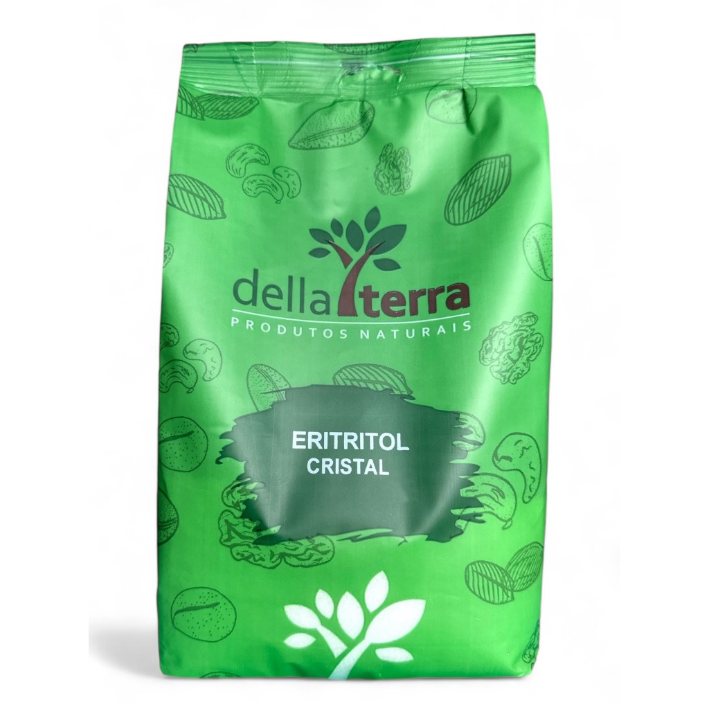 Eritritol Cristal Puro Adoçante Natural 1Kg - Della Terra